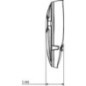 Split Mirror 12V - 7135023AM Split Mirror 12V - 7135023AM