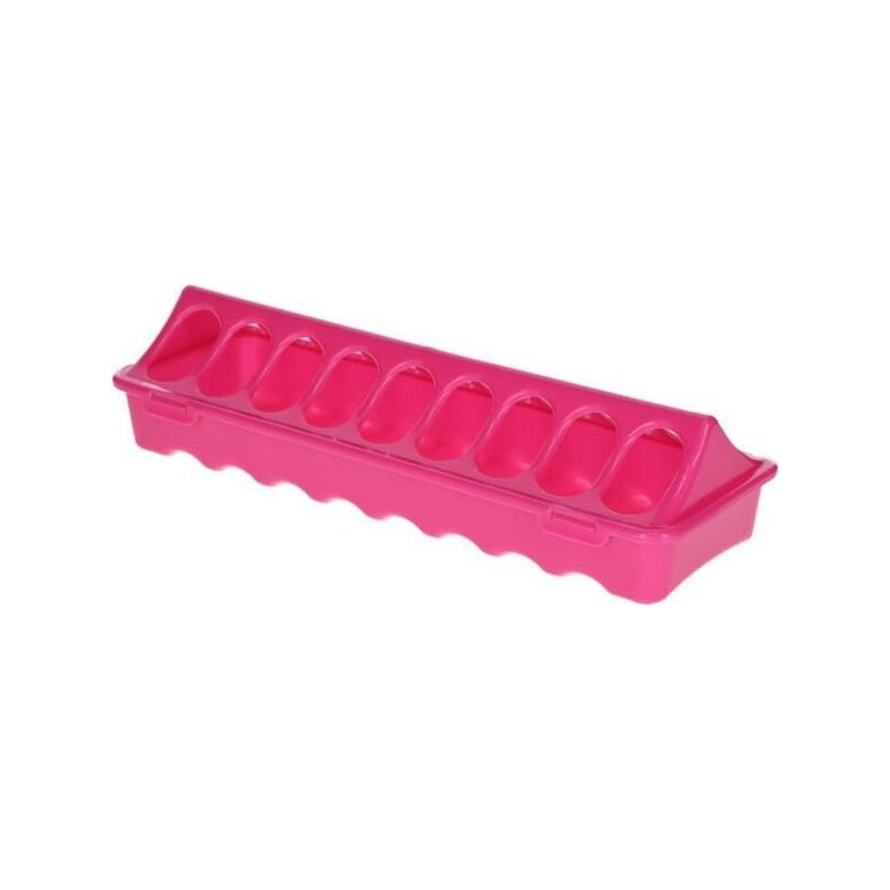 Futtertrog 9,5x30cm rosa - 71335KER Futtertrog 9,5x30cm rosa - 71335KER