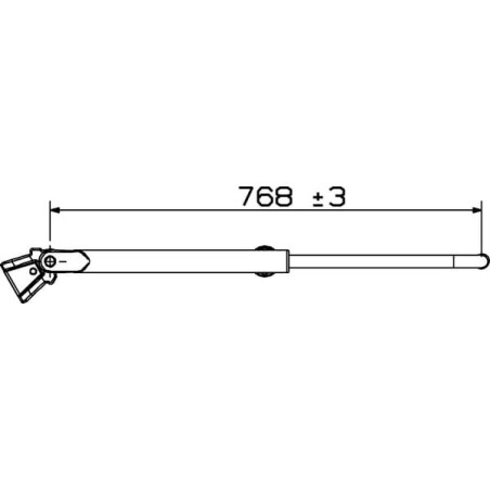 Telescopic arm Rh - 7260002A