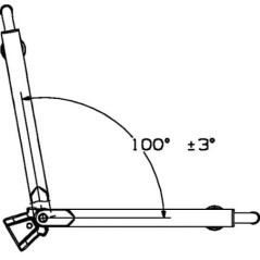 7260002A Britax, Mirror Arms 