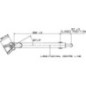 Telescopic arm Rh - 7260002A