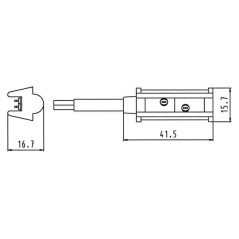 Kabel einklicken - 721468JAE