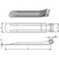 Hinge zinc-plated - 730053KR Hinge zinc-plated - 730053KR