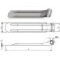 Hinge zinc-plated - 730051KR Hinge zinc-plated - 730051KR