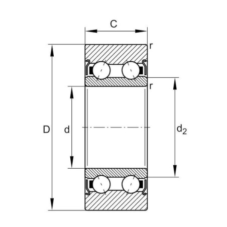 Track roller bearing - 7500305705CZZ