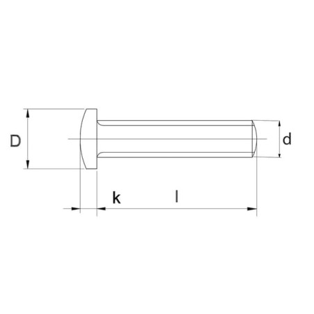 Taptite-Schraube verz. M8x30 - 7500C830