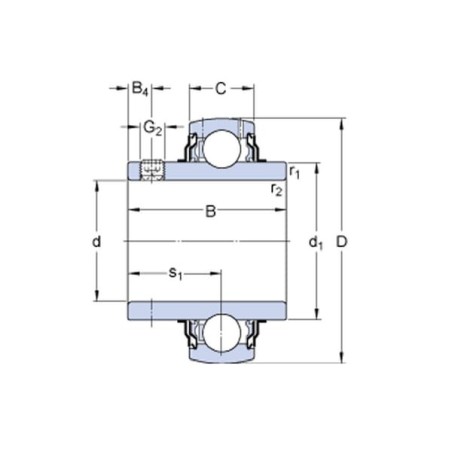 Spannlager - 7500YAR2082RFHV
