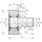 Stud type track roller - 7500KR30X