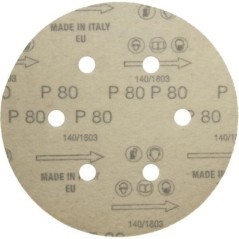 Sanding disc diameter 150mm K80 10pcs. - 753143