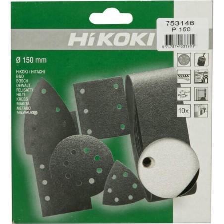 Sanding disc diameter 150mm K150 10pcs. - 753146