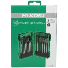 Flat drill bit set, 13-piece - 781795