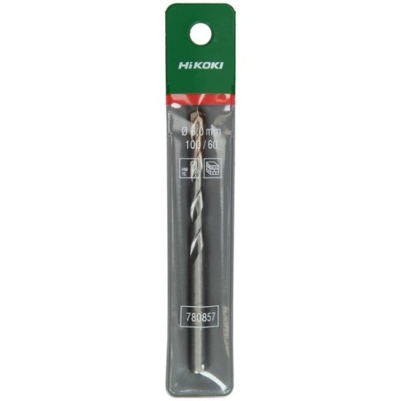 Drill bit 6x100mm, for concrete, HiKOKI - 780857
