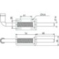 Bolt spring-loaded - 770025KR