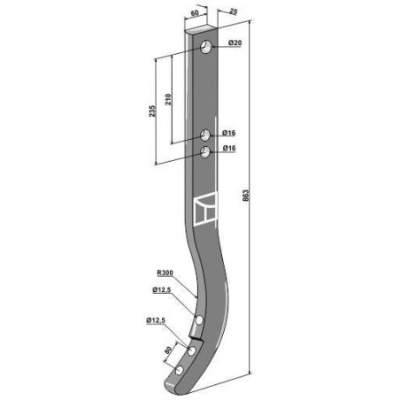 Handle - 76250