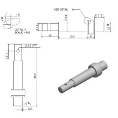 Bolt Spring-loaded - 770081KR