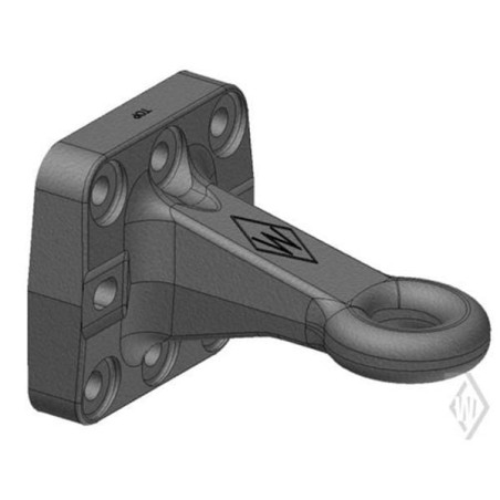 Towing eye with flange - 8004778