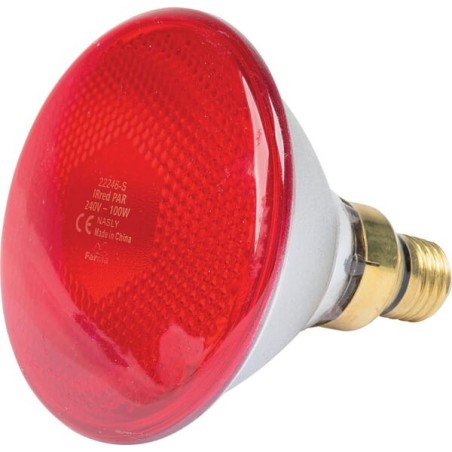 Promiennik PAR 100W czerwony - 802007FA