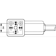 80021MSUDC Murrelektronik, Stecker mit Kabeln 