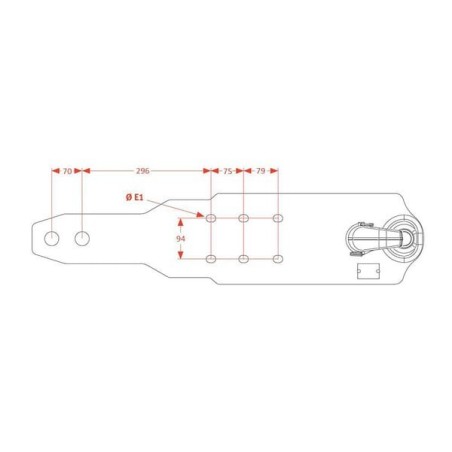 Carry plate - 8005344