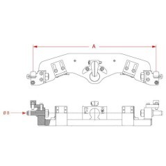 Trailer Ball coupling 80mm - 8004474