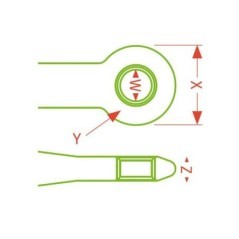 Towing eye weld-on - 8002252
