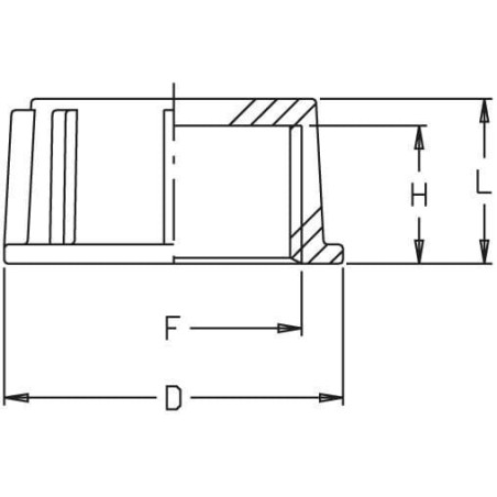 Blindkappe IG 1/2 Zoll - 8044151