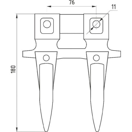 Doppelfinger NH - 80379720