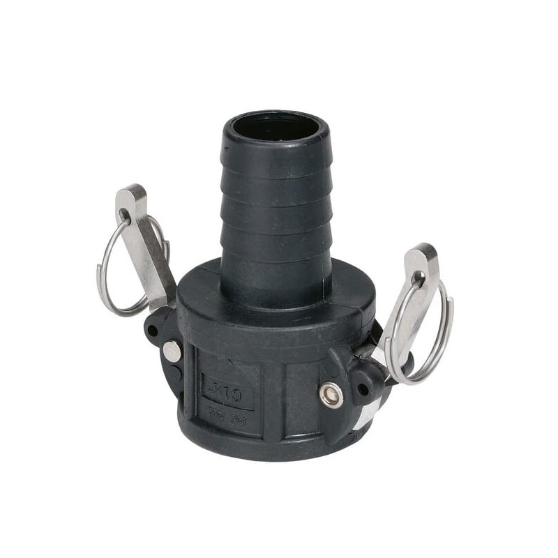 Camlock Type C 1 1/4 inch hose end polypropylene - 8034304