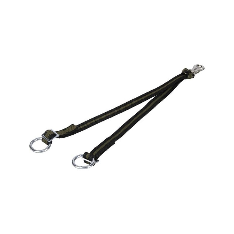 Floor belt double, 75cm with spring hook - 805010KR Floor belt double, 75cm with spring hook - 805010KR