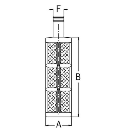 Kanisterfilter mit Gewicht - 8064000