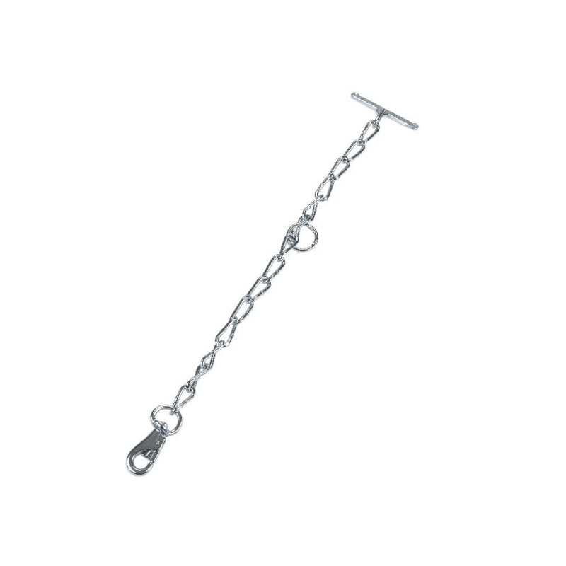 Chain single with spring hook - 805052KR
