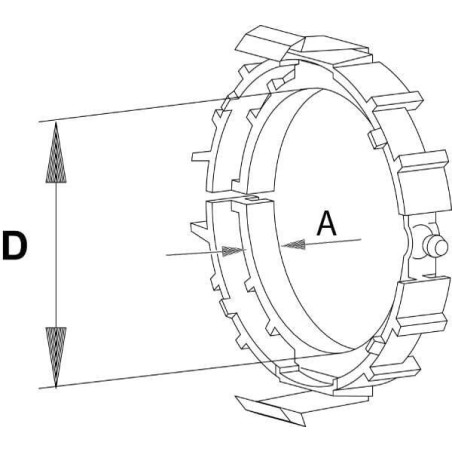 Gleitring PG 25 - 5mm - 8283120