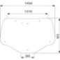 Rear window - 82030887KR Rear window - 82030887KR