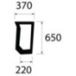 Frontscheibe unter - 82011531N