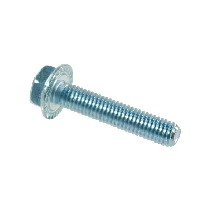Flanged set screw galvanised M8x35 - 835VT