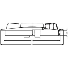 Pokrywa przykręcana średnica 450 mm z odpowietrznikiem - 8158002
