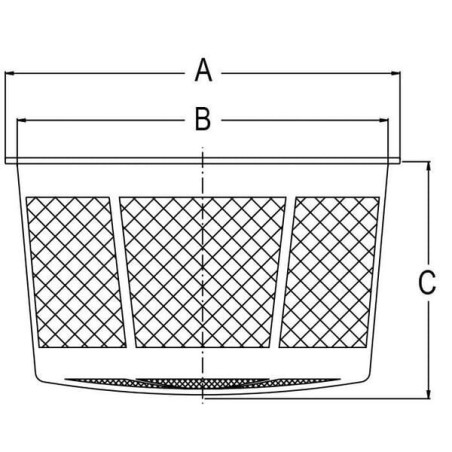 Filterkorb für 189-mm-Bohrung - 8147001GEO