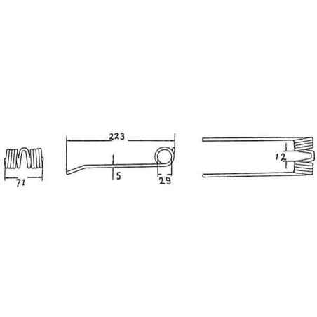 Palec podbieracza RHC - 81432N
