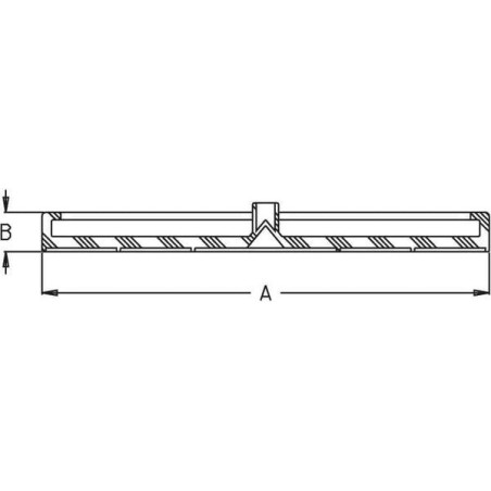 Pokrywa gumowa 265 mm - 8184000
