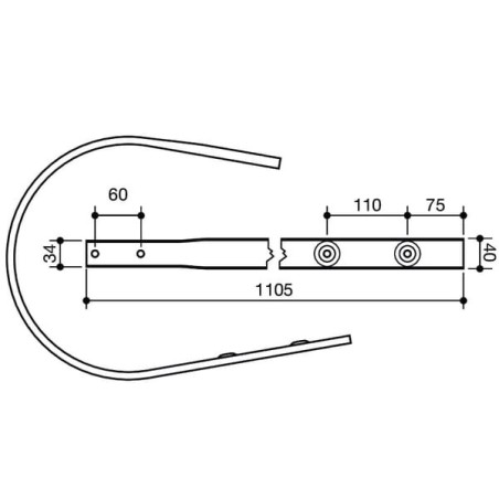 Pick-up band Strautmann - 87005743N