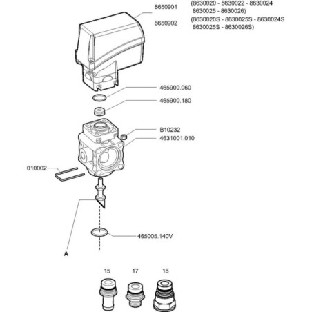 Electric control Valve - 8630022