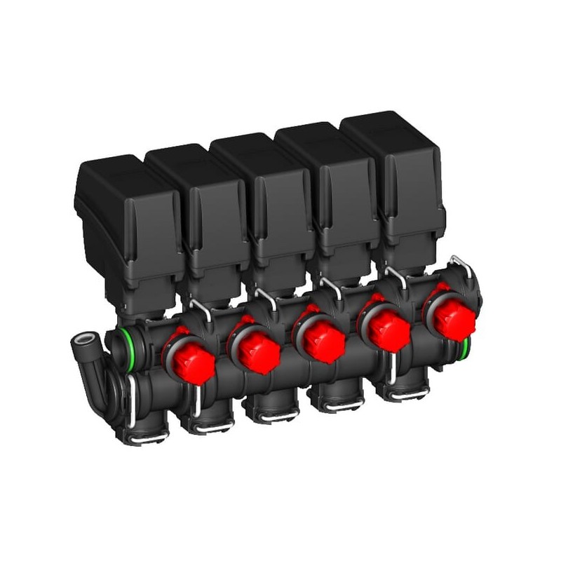 Electrovalve kit 5 sections, with bypass, T5 - 863T0150 Electrovalve kit 5 sections, with bypass, T5 - 863T0150