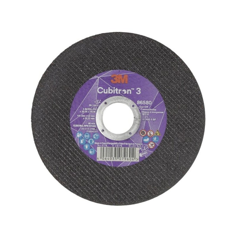 Cutting disc Cubitron 3 125x0,8mm - 86580