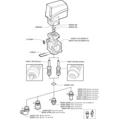 Electrical control valve 863 - 8630011