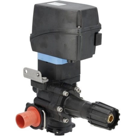 Electric main control valve with adjustable maximum pressure valve and T6 fork coupling - 864050160
