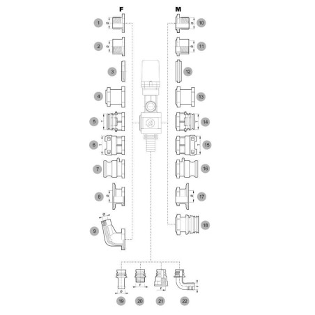 Electric section valve - 8730001