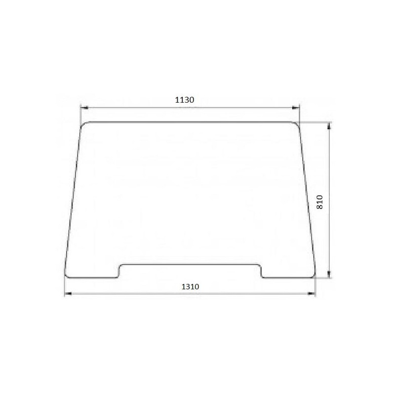 Front window upper - 87304257N Front window upper - 87304257N