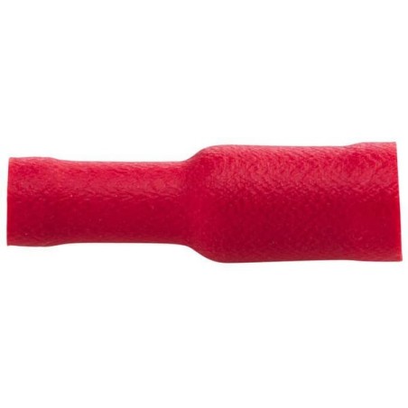 Końcówka przewodu tulejkowa gniazdo czerwona 0.5-1.5mm² średnica 4 mm Seria A, op. blister 10 szt. Hella - 8KW045145812