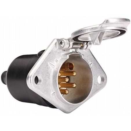 Socket 7 pin metal blade terminal - 8JB003834021