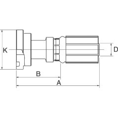 Insert DN131/2 flange - 8G8FL